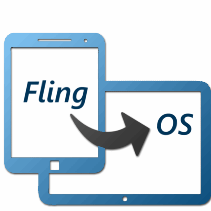 Fling OS logo.