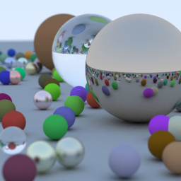 Raytraced image