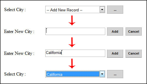 Insert and bind records from dropdownlist using ajax update panel