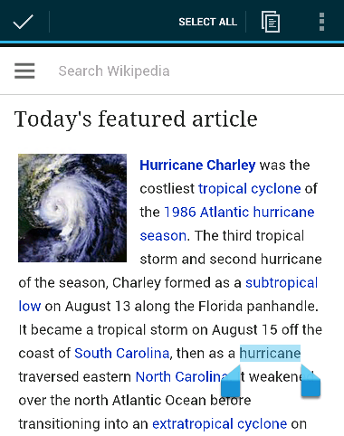 grab text hurricane