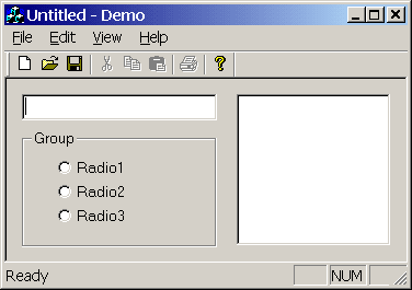 A SDI application with resizable Form View
