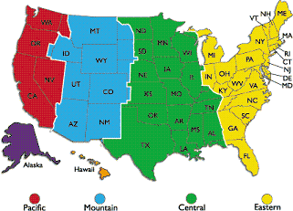 Initial Time Zones