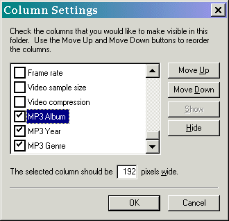  [Column settings dlg with new columns - 10K] 