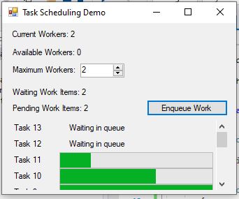 Task Scheduling Demo