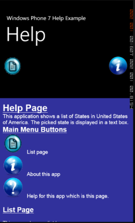 Help Page